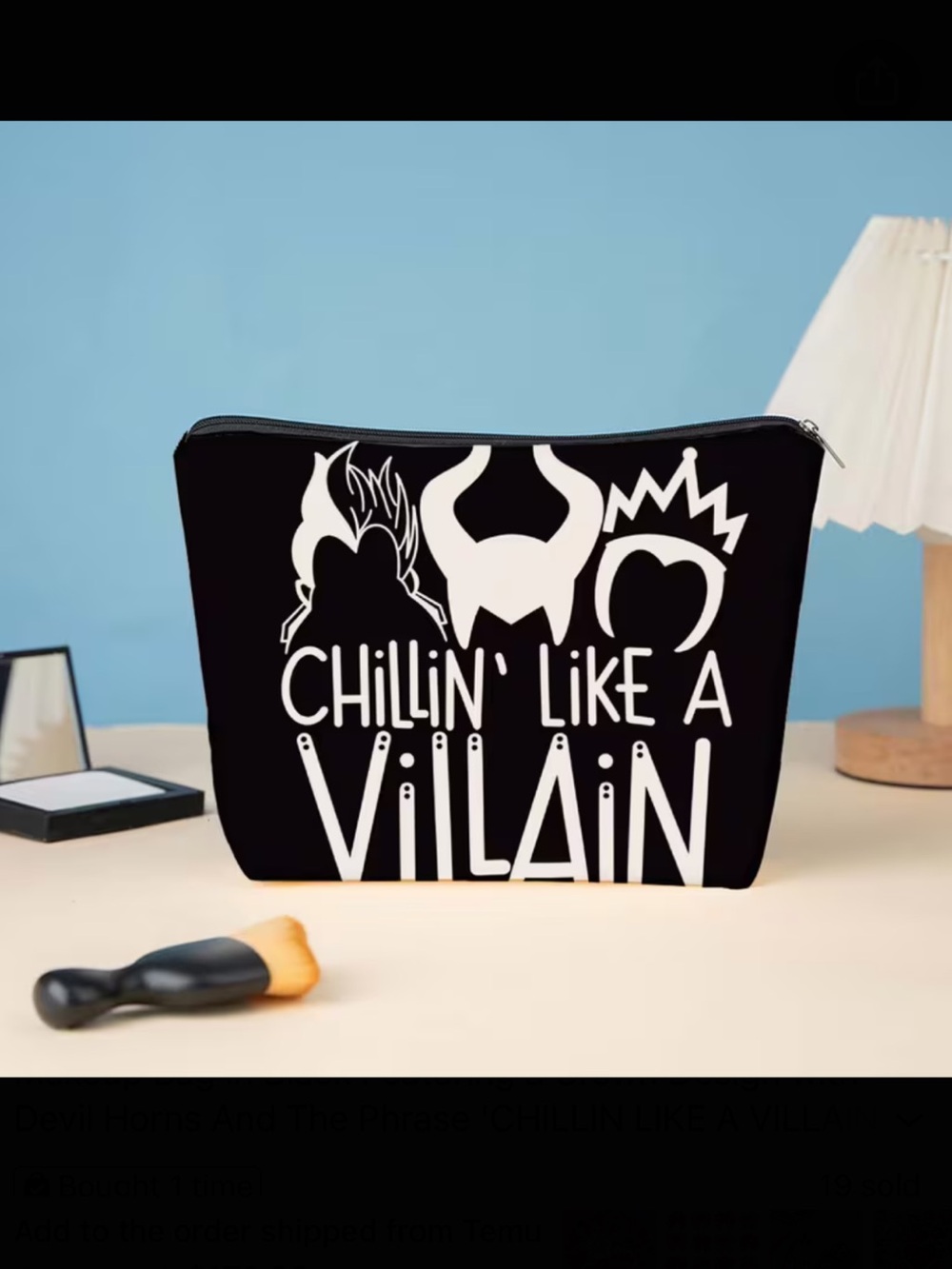 Villains Makeup Bag